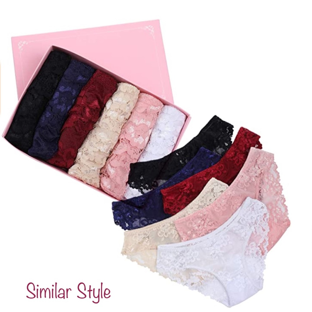 Lacy Bikini Panty Pack of 6